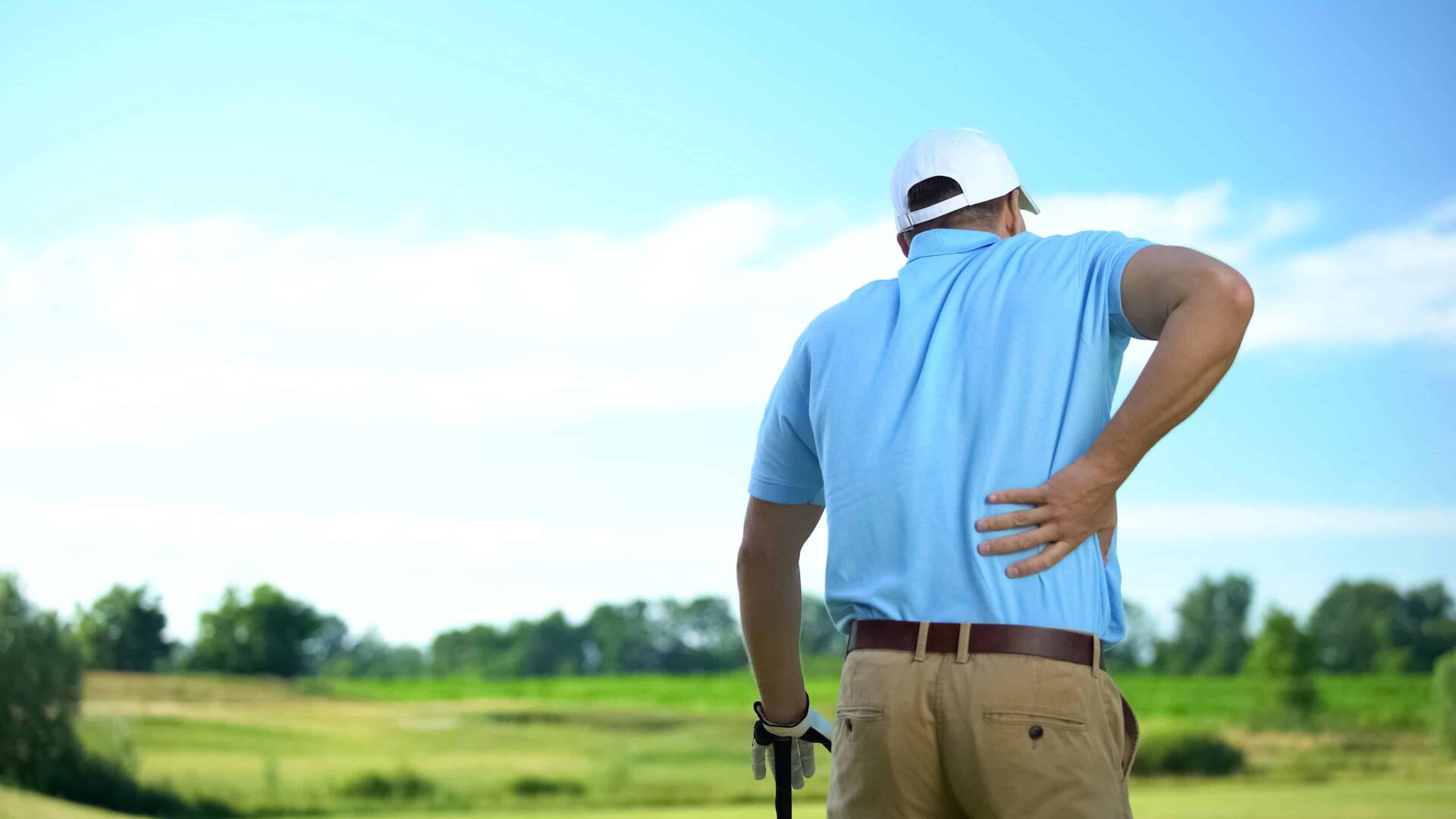 Loosen up lower sales back for golf