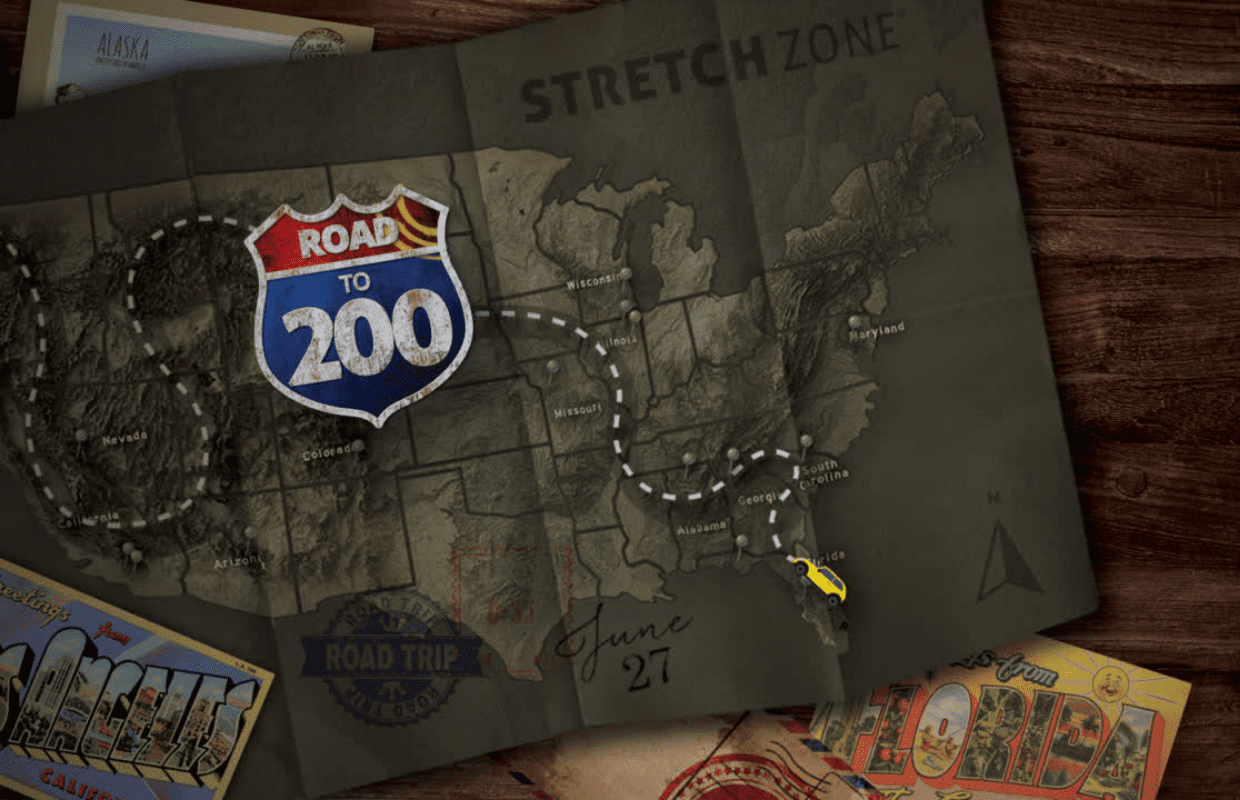 Buckle up! We are on the Road to 200 Stretch Zone Studios
